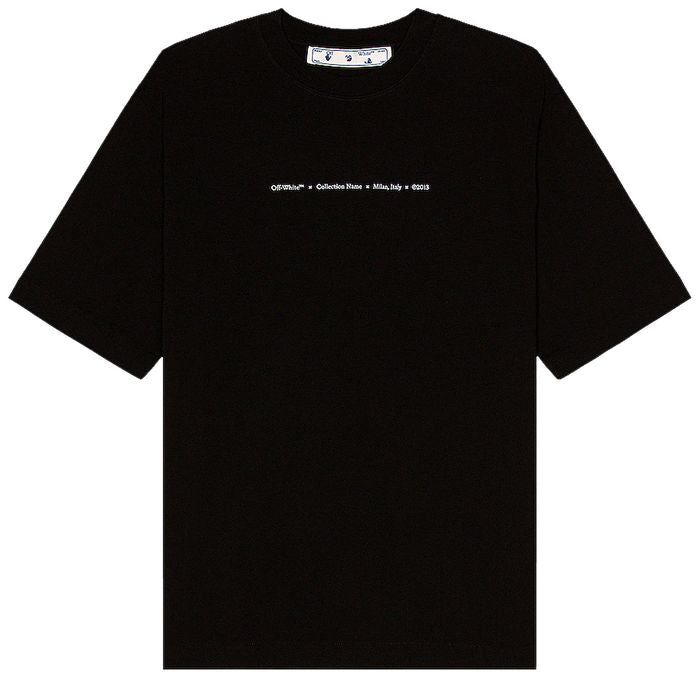 Off-White Marker Skate Tee 'Black/Multicolor