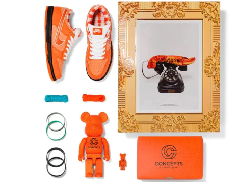 Nike SB Dunk Low Concepts Orange Lobster (Special Box)