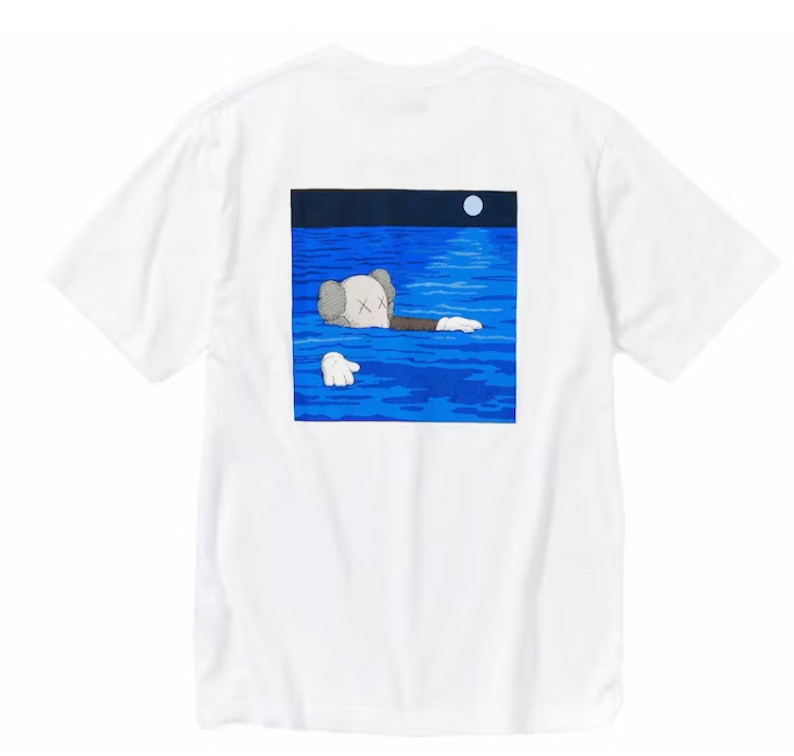 KAWS x Uniqlo UT Short Sleeve Artbook Cover T-shirt (US Sizing) White