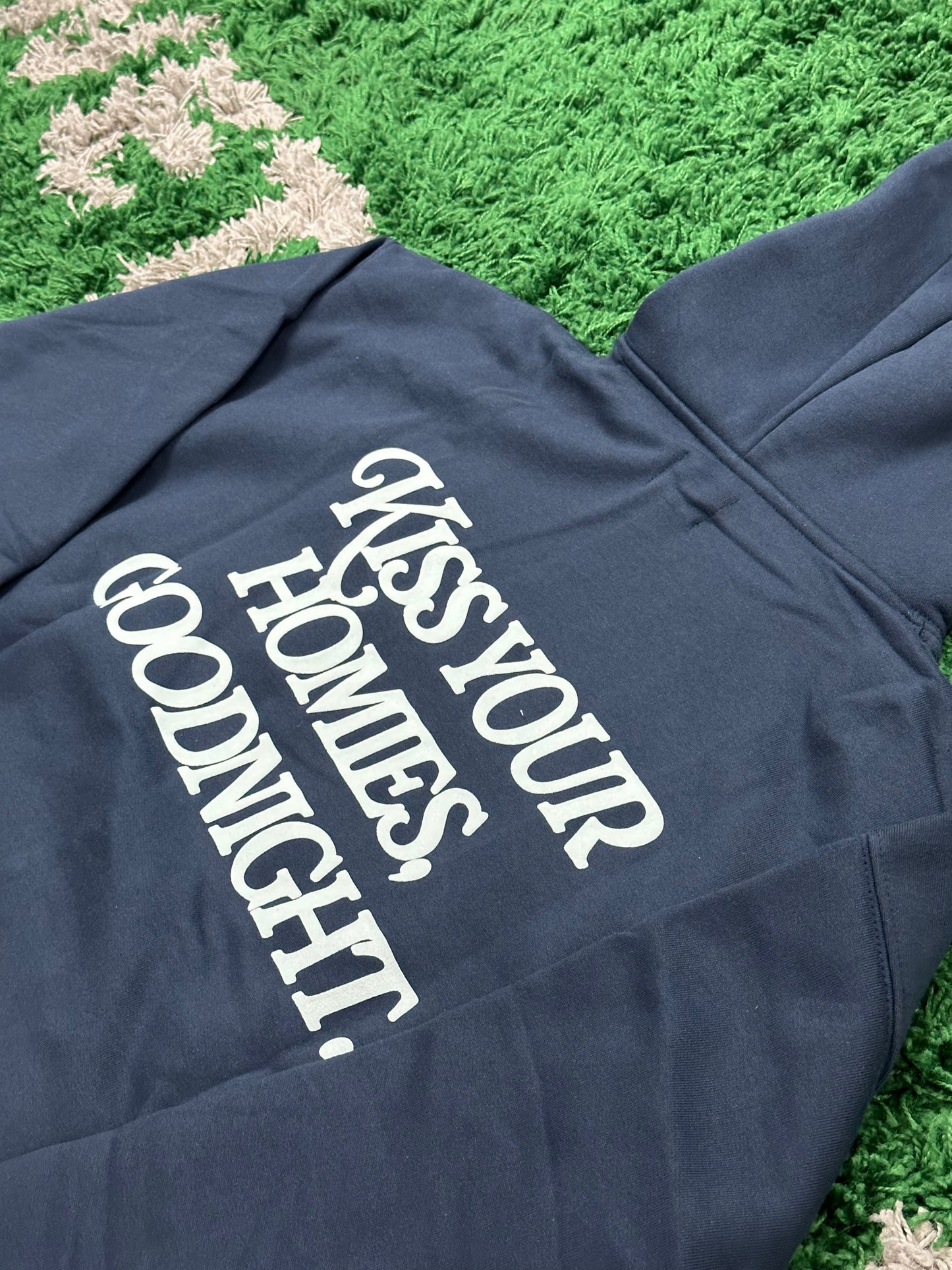 NUDE - KISS YOUR HOMIES HOOD BLUE