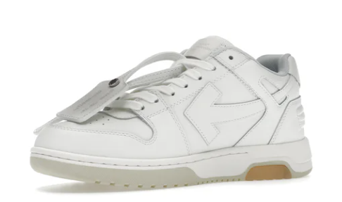 OFF-WHITE Out Of Office OOO Low Tops For Walking White Black