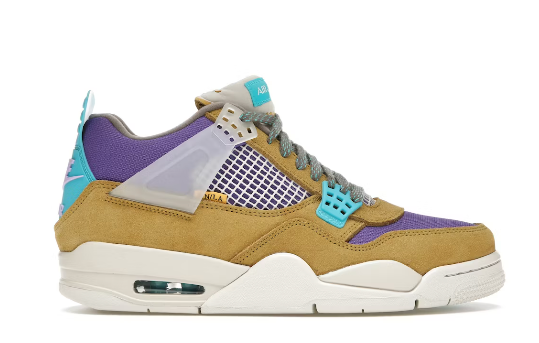 Jordan Retro 4 Union - Dessert Moss