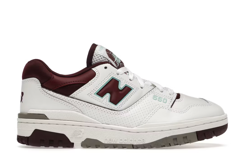 New Balance 550 - Burgundy Cyan