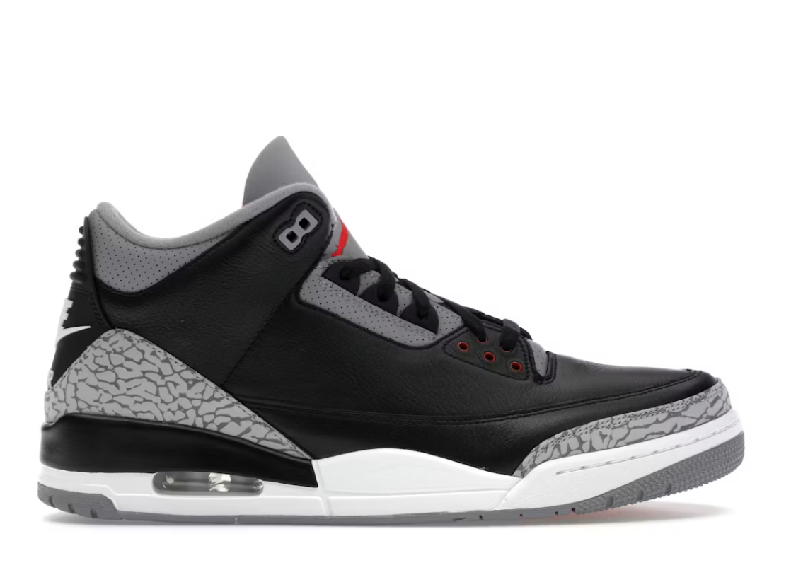 Jordan 3 Retro OG Black Cement (2024)