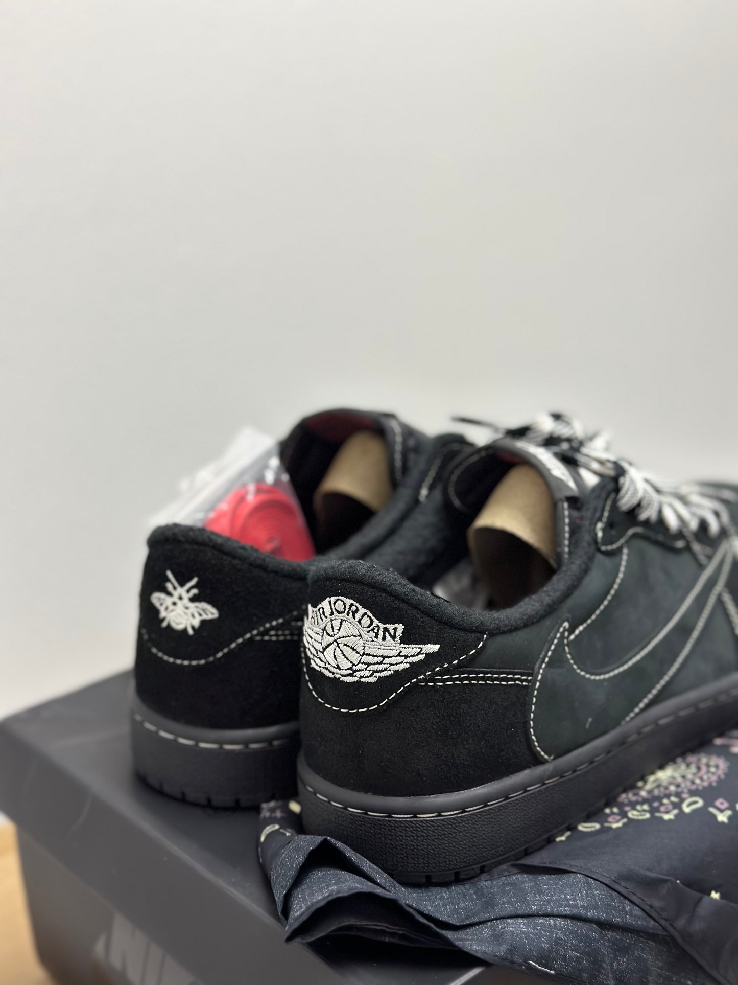 Jordan 1 Retro Low OG SP Travis Scott Black Phantom