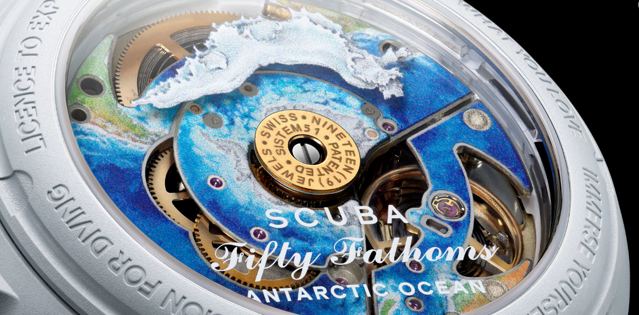 Blancpain x Swatch Scuba Fifty Fathoms Antarctic Ocean