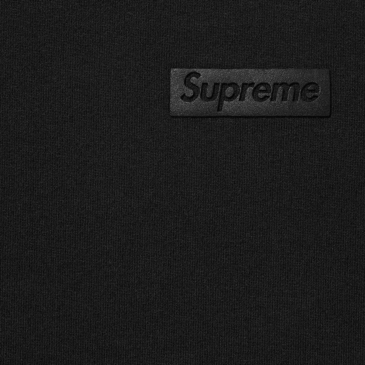 Supreme Glitter Raised Box S/S Top / Black