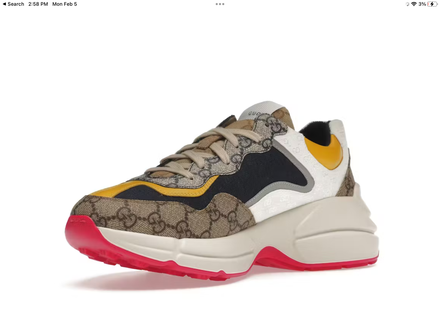 Gucci Rhyton Beige Ebony