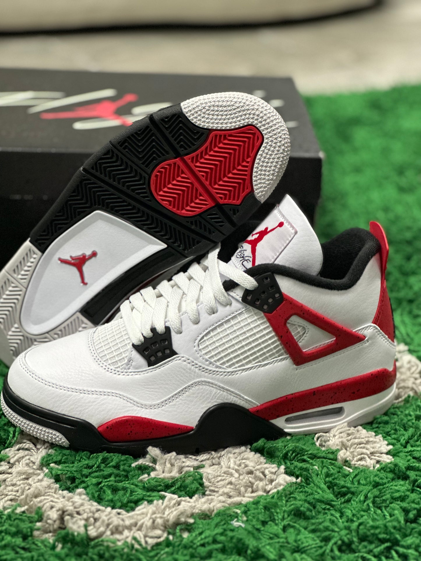 Jordan 4 Red Cement