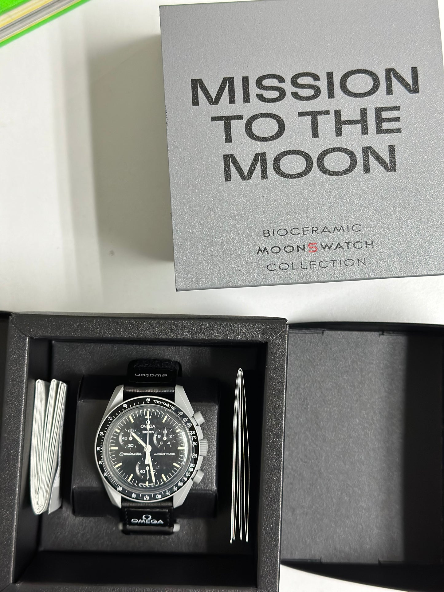 Swatch x Omega Bioceramic Moonswatch Mission to the Moon