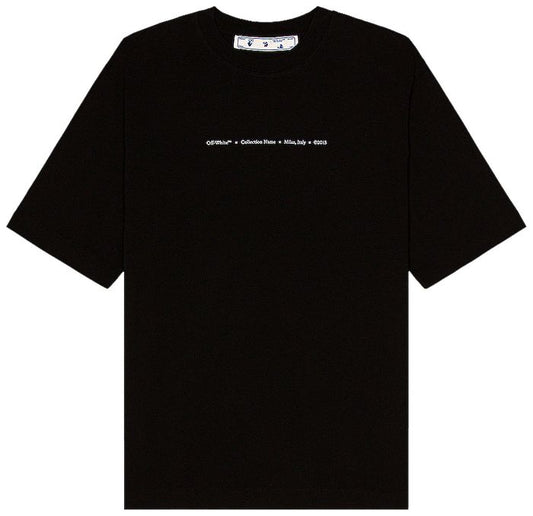 Off-White Marker Skate Tee 'Black/Multicolor
