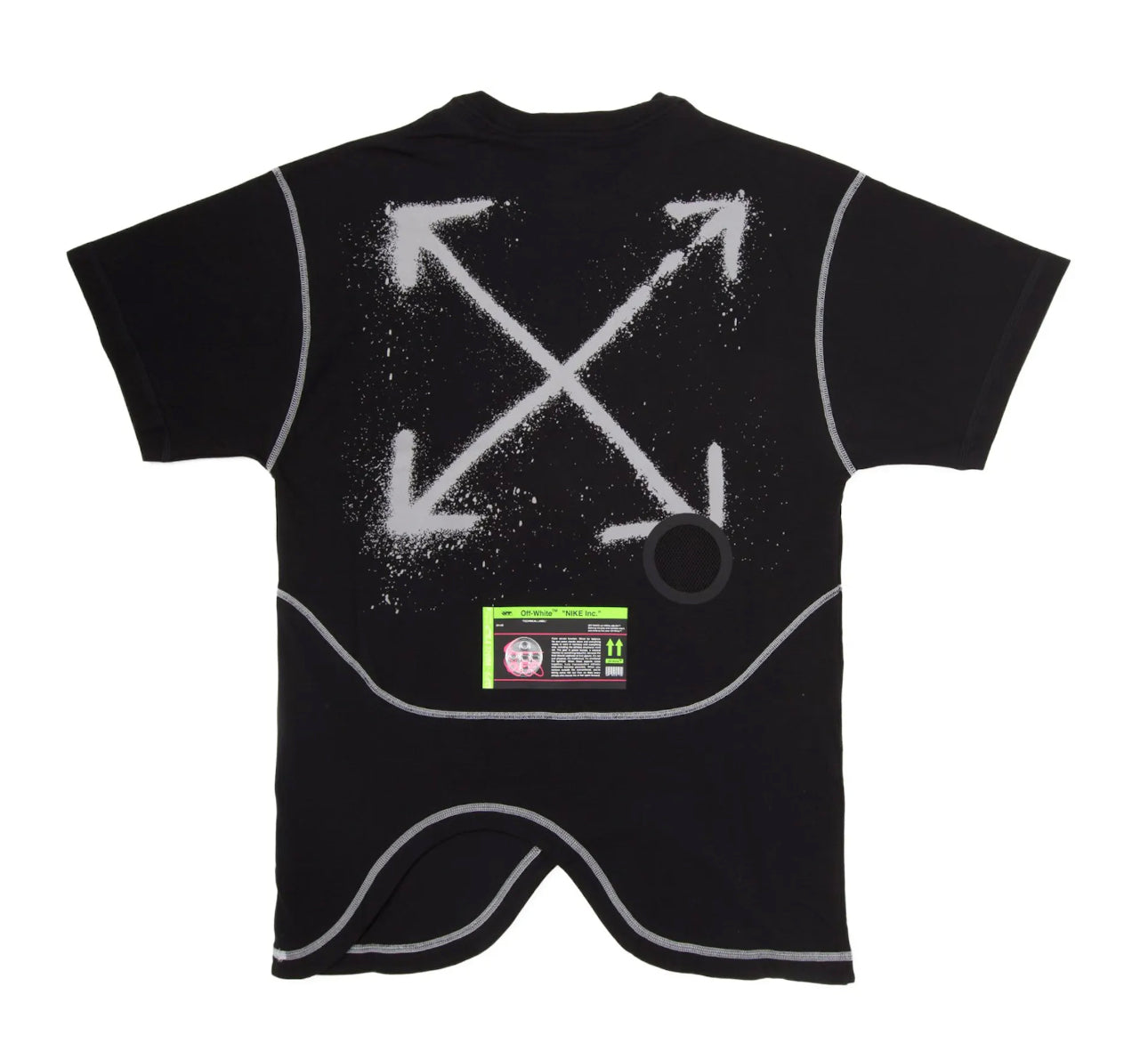 OFF WHITE X Nike Tee Black