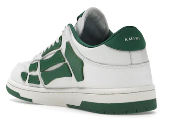 AMIRI Skel Top Low White Green