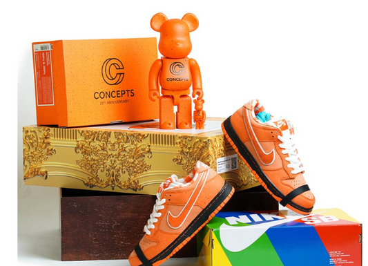 Nike SB Dunk Low Concepts Orange Lobster (Special Box)