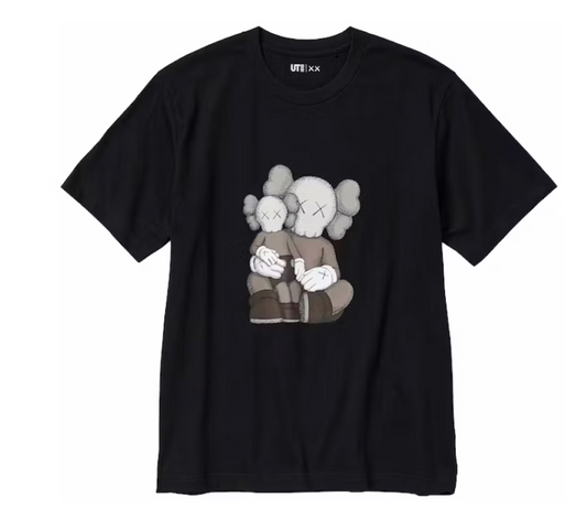 KAWS x Uniqlo UT Short Sleeve Graphic T-shirt (US Sizing) Black