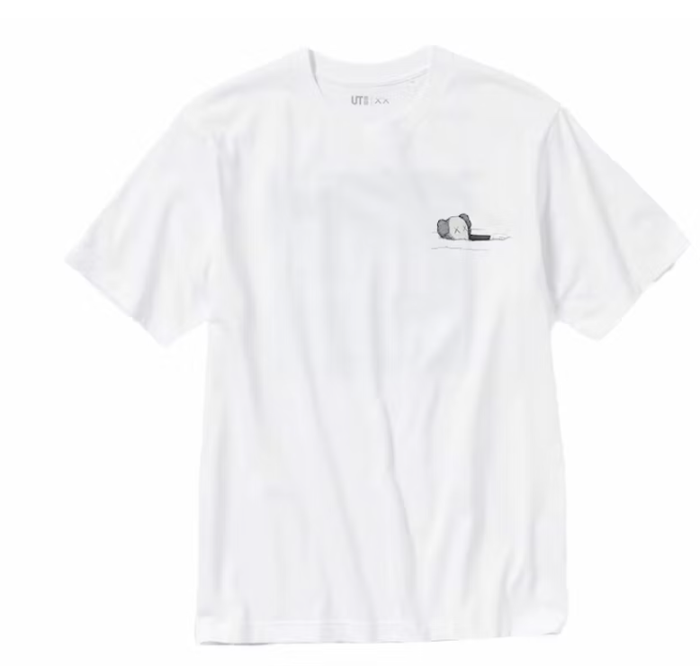 KAWS x Uniqlo UT Short Sleeve Artbook Cover T-shirt (US Sizing) White