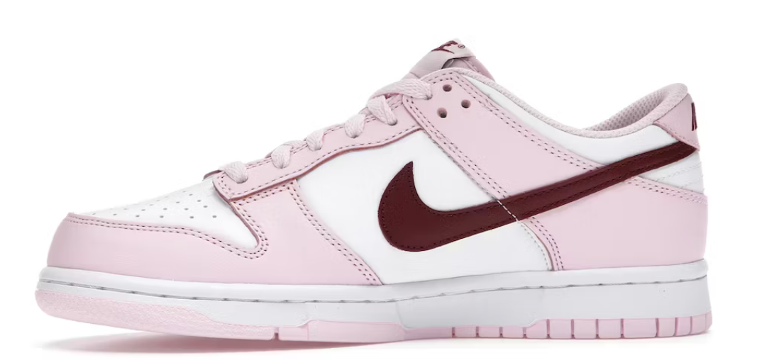 Nike Dunk Low Pink Foam Red White