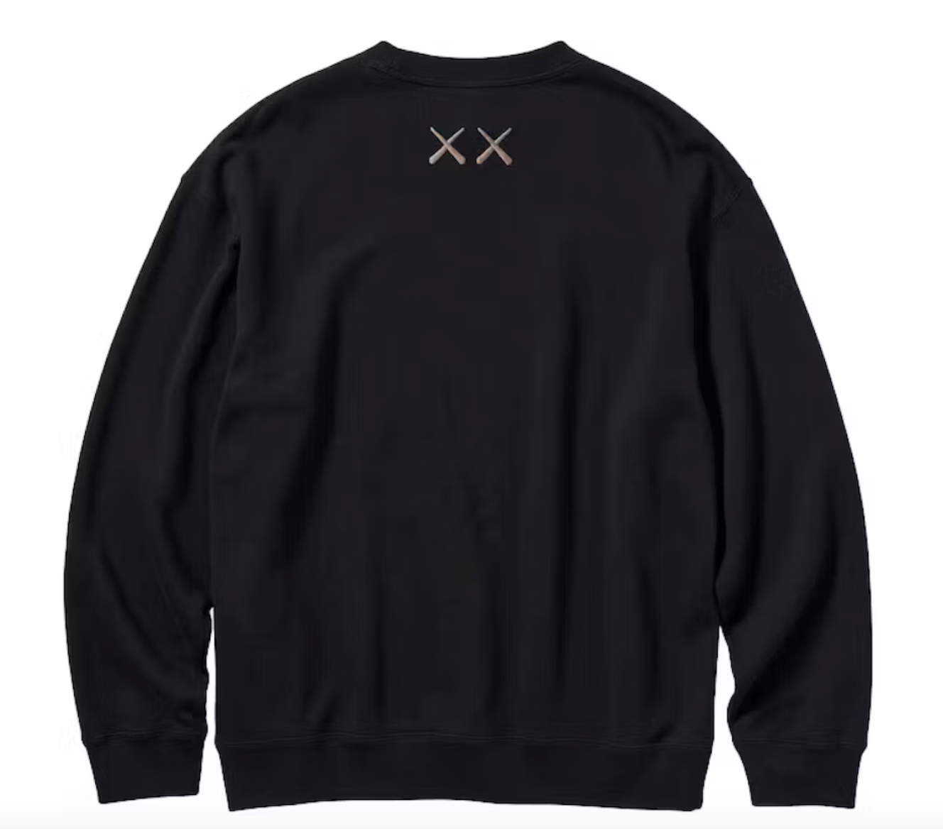 KAWS x Uniqlo Longsleeve Sweatshirt  BLACK