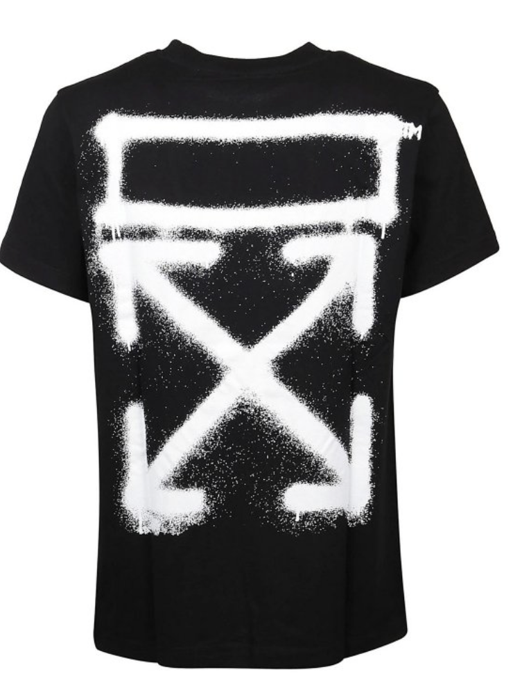 OFF-WHITE Spray Marker T-shirt Black/White
