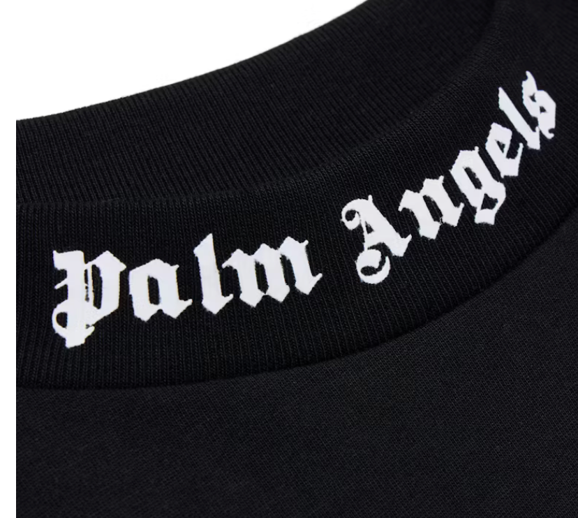 Palm Angels Classic Logo Print T-shirt Black