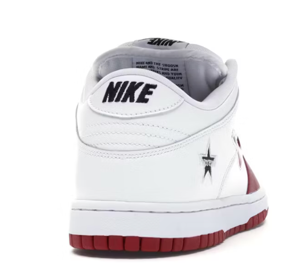 Nike SB Dunk Low Supreme Jewel Swoosh Red