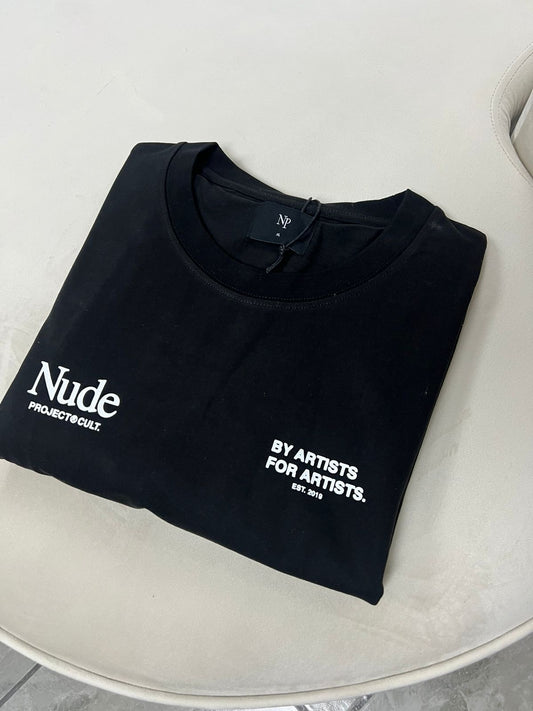 NUDE - CULT TEE BLACK