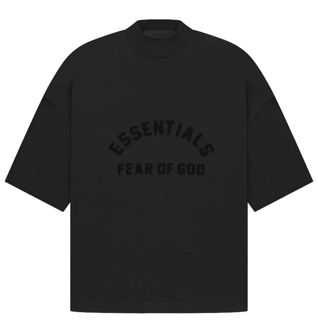 Fear of God Essentials Arch Logo Tee Jet Black