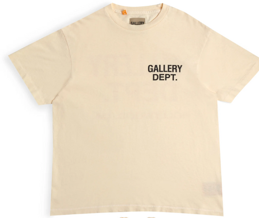 Gallery Dept. Souvenir T-Shirt Cream/Orange