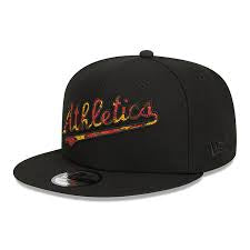 Oakland Athletics Rustic Fall Black 9FIFTY Snapback