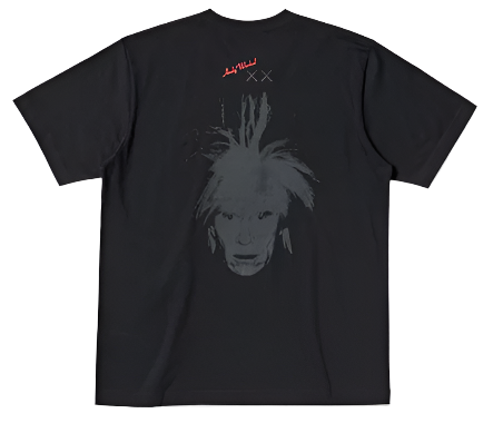 KAWS x Uniqlo Warhol UT Graphic Black