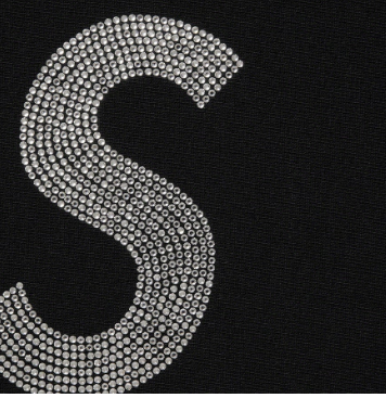 Supreme Swarovski S Logo Hooded Sweatshirt Woodland Camo