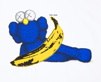 KAWS x Uniqlo Warhol UT Graphic 471321 T-shirt White